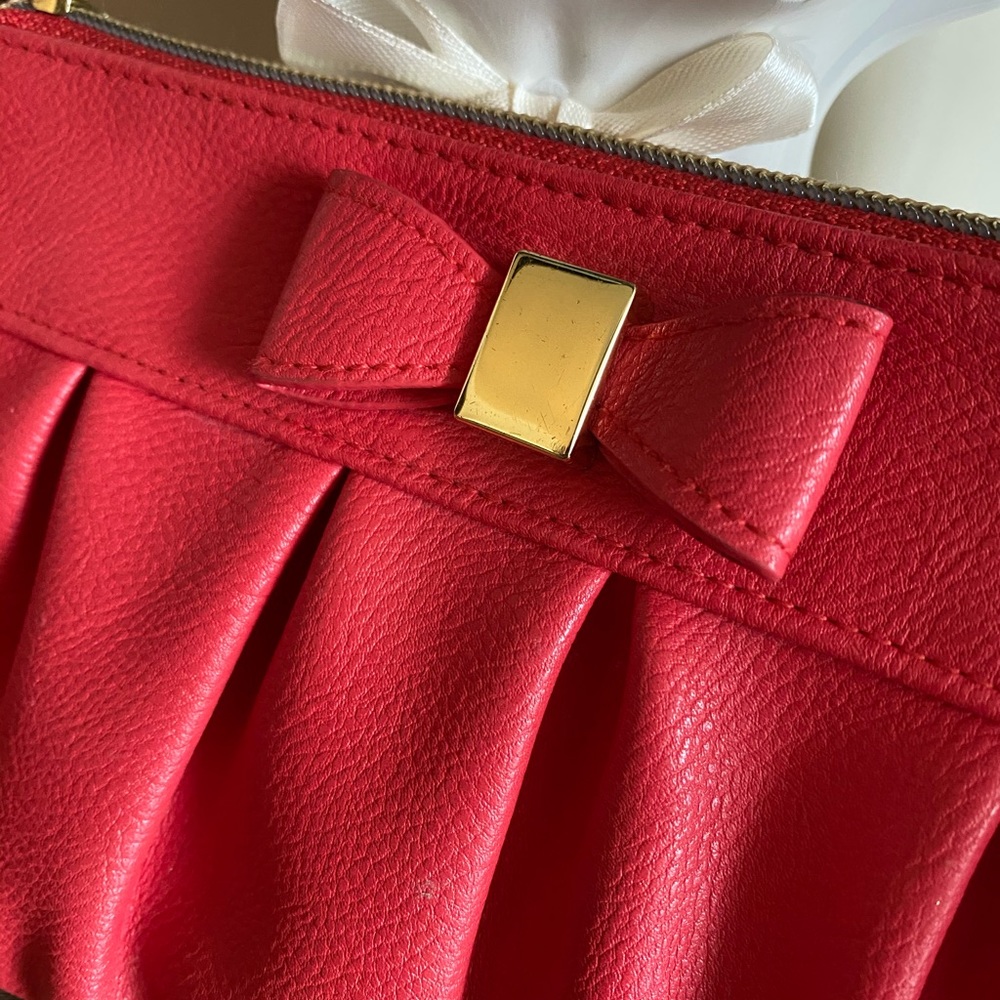 Simple Red Wristlet - Picture 2 of 5